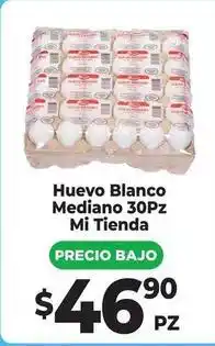HEB Huevo blanco mediano oferta