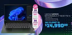 Soriana Híper Lenovo laptop oferta