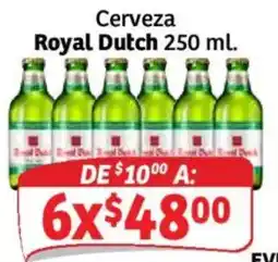 Soriana Mercado Royal dutch cerveza oferta