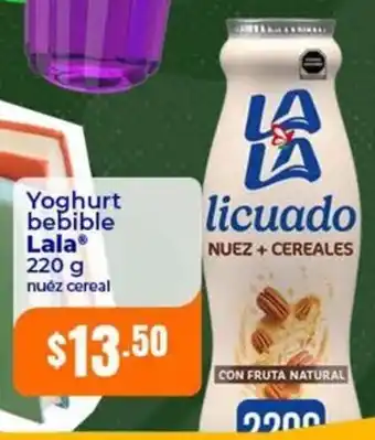 Lala licuado nuez + cereales