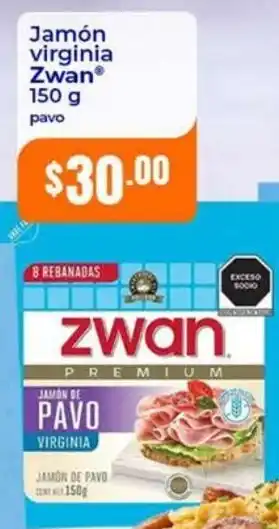 Tiendas Neto Zwan jamón de pavo virginia oferta