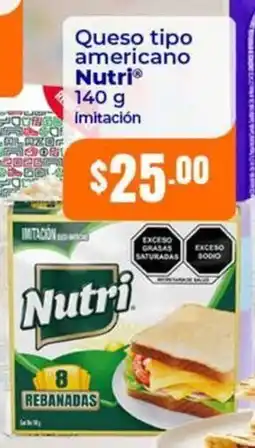 Tiendas Neto Nutri queso tipo americano imitación oferta