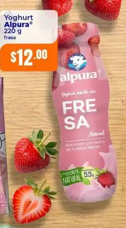 Tiendas Neto Alpura Yoghurt bebible con Fresa oferta
