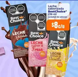 Tiendas Neto Bestchoice leche saborizada oferta