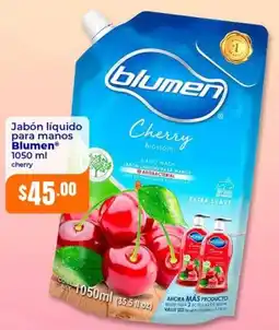 Tiendas Neto blumen jabón líquido para manos cherry oferta