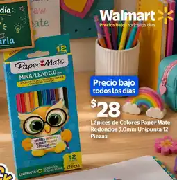 Walmart Paper mate mina/lead oferta