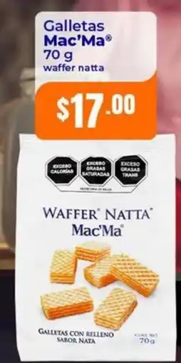 Tiendas Neto Mac'ma waffer natta oferta