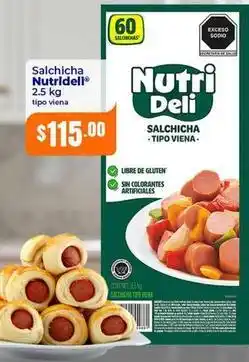 Tiendas Neto Nutridell - salchicha oferta