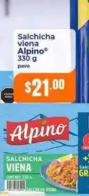 Tiendas Neto Alpino - salchicha viena oferta