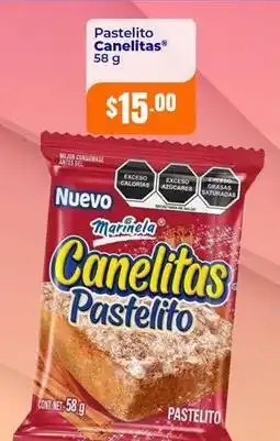 Tiendas Neto Marinela - pastelito canelitas oferta