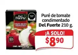 Soriana Mercado Del Fuerte puré de tomate condimentado oferta