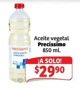 Soriana Mercado Precíssimo Aceite vegetal oferta