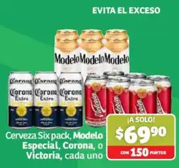 Soriana Mercado Modelo Especial, Corona, o Victoria oferta