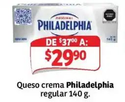 Soriana Mercado Philadelphia Queso crema regular oferta