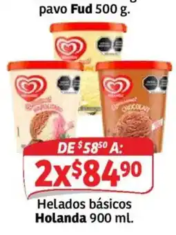 Soriana Mercado Helados básicos Holanda oferta