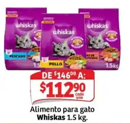 Soriana Mercado Whiskas Alimento para gato oferta