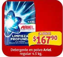 Soriana Mercado detergente en polvo ariel regular oferta