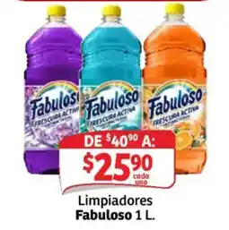 Soriana Mercado Fabuloso limpiadores 1 l oferta