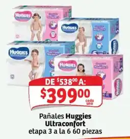 Soriana Mercado Huggies Pañales Ultraconfort oferta