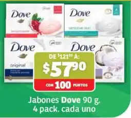 Soriana Mercado Dove Jabones oferta