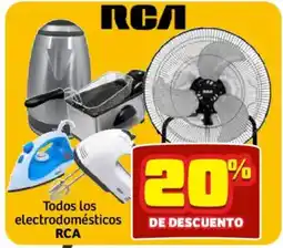 Soriana Mercado RCA todos los electrodomésticos oferta