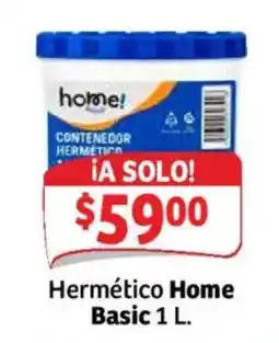 Soriana Mercado Home! Hermético Basic oferta