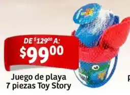 Soriana Mercado Toy Story Juego de playa 7 piezas oferta