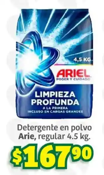 Ariel detergente en polvo regular