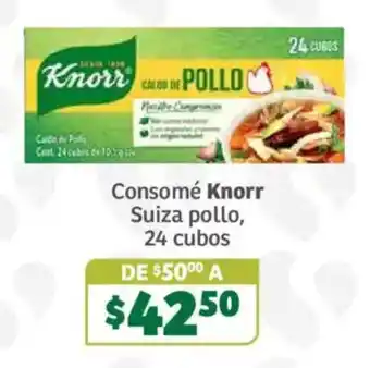 Soriana Súper Knorr consomé suiza pollo oferta