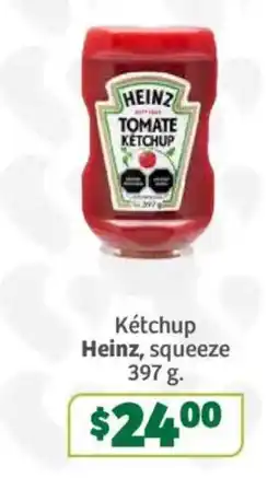 Soriana Súper Heinz ketchup oferta