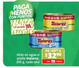 Soriana Súper Atún Dolores oferta