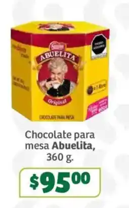 Soriana Súper Chocolate para mesa Abuelita oferta