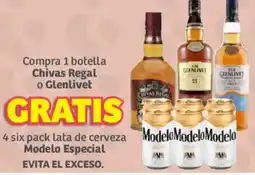 Soriana Súper Chivas Regal o Glenlivet oferta