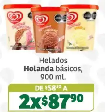 Helados holanda básicos