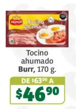 Soriana Súper Burr Tocino ahumado oferta