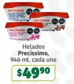 Soriana Súper Helados Precíssimo oferta