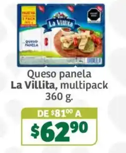 Soriana Súper La Villita queso panela oferta