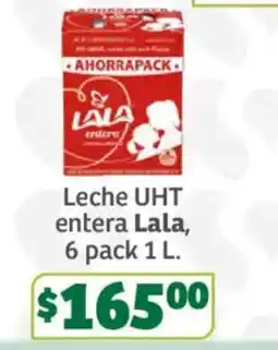 Soriana Súper Lala leche uht entera oferta