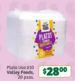 Soriana Súper Valley Foods Platos oferta