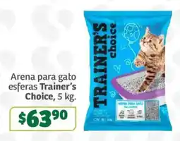 Soriana Súper Trainer's Choice arena para gato esferas oferta