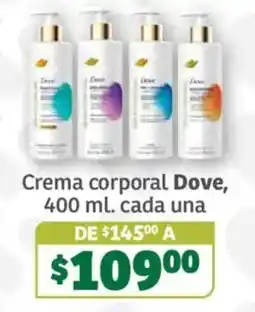Soriana Súper Dove Crema corporal oferta