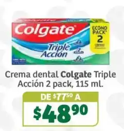 Soriana Súper Colgate Triple Accion oferta