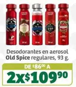 Soriana Súper Old Spice desodorantes en aerosol regulares oferta