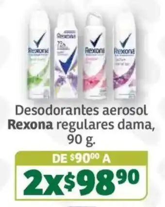 Rexona desodorantes aerosol regulares dama
