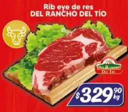 El Florido Del Rancho Del Tío rib eye de res oferta