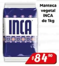El Florido Inca manteca vegetal oferta