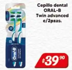 El Florido Cepillo dental ORAL-B Twin advanced oferta
