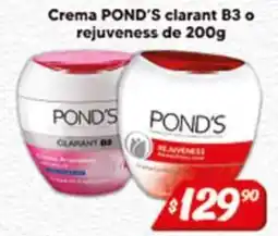 El Florido Pond's clarant b3 o rejuveness oferta