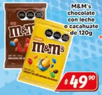 El Florido M&M's chocolate con leche o cacahuate oferta