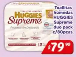 El Florido Huggies Toallitas Húmedas Supreme oferta